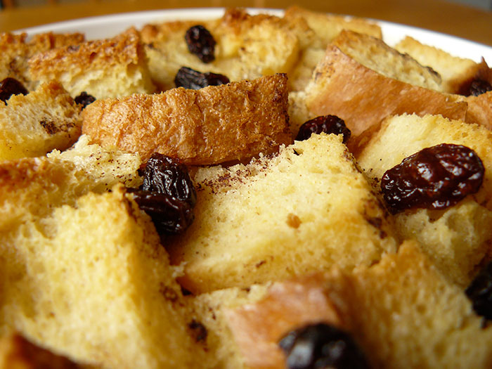 Apple-Raisin Bread Pudding