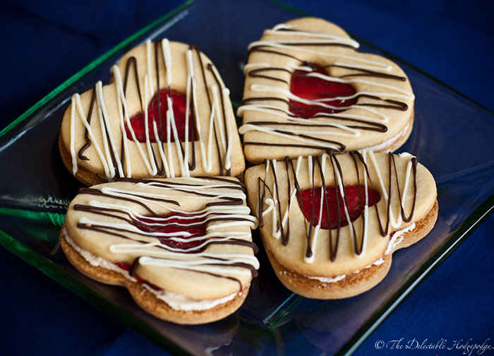 Valentine Jewel Cookies