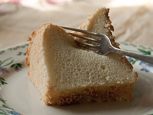 Slice of Chiffon Cake