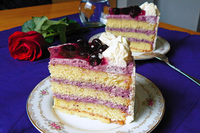 Blueberry Mousse Famouscake