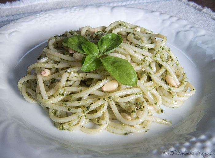 Spaghetti al Pesto Genovese